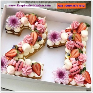 Bánh Sinh Nhật Chữ Cái & Số - RP26